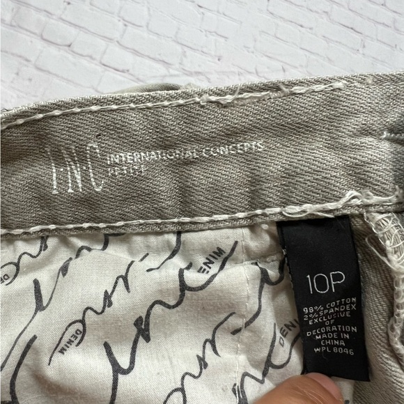 INC denim International Concepts Grey Women’s Boot Cut Jeans in 10P EUC - Picture 16 of 16